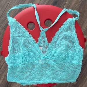 Victoria's Secret Blue Lace Bralette